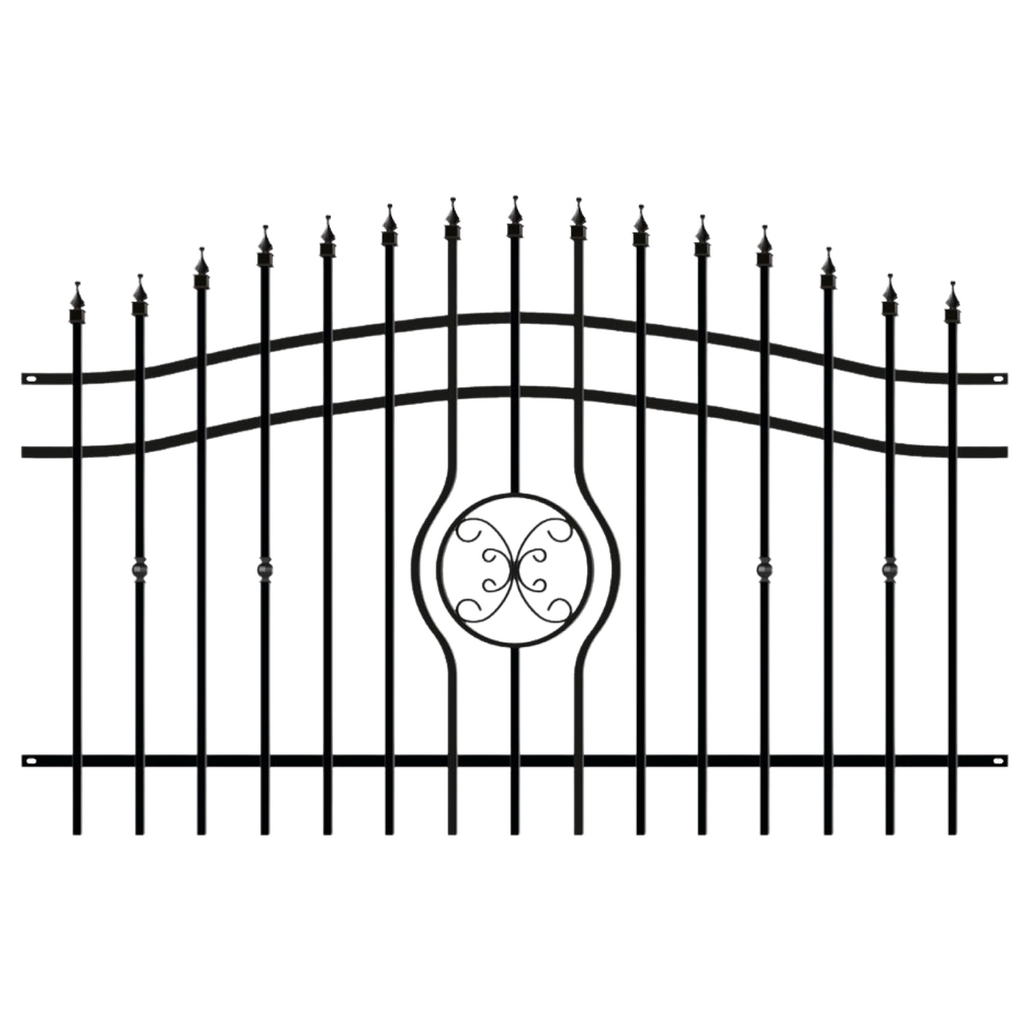 Staketsektion - Vilhelmina