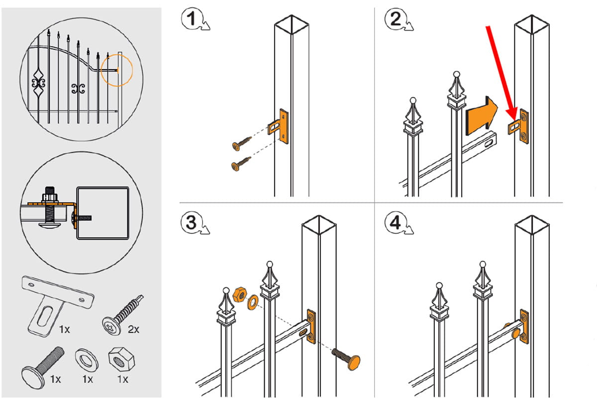 Staket - 4P Staketkontakter