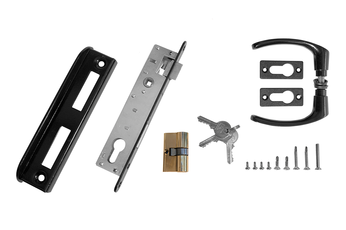 Gånggrind - Låssats & Handtag